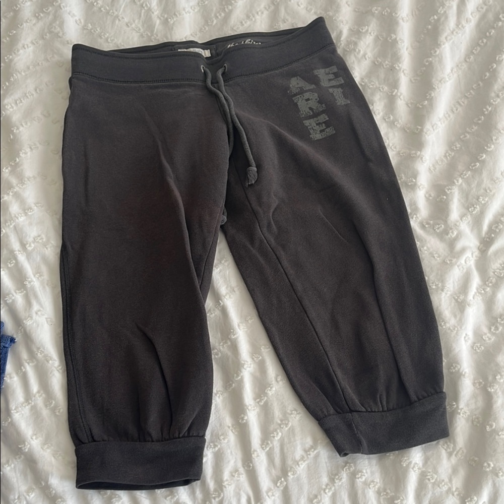 Aerie Black Jogger Pants
